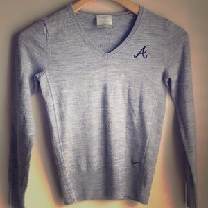 Atlanta Braves Women’s Nike light knit sweater